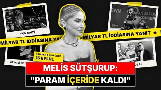 Mustafa Sandal'ın Eşi Melis Sütşurup: "Çektiğim Paradan Fazlasını Yatırdım, Param İçeride Kaldı"