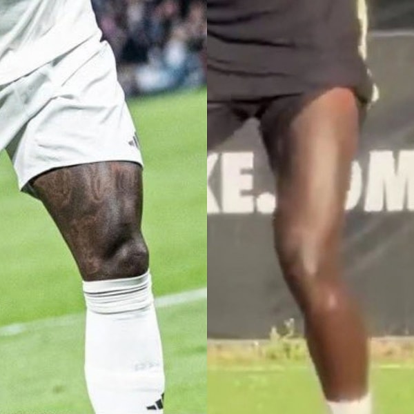 Her şey, Real Madrid formasıyla görülen uyluk dövmelerinin milli takım kampında 'kaybolmasıyla' başladı.