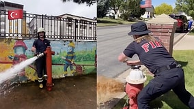 Firefighters Around the World Show How Different Fire Hydrants Work
