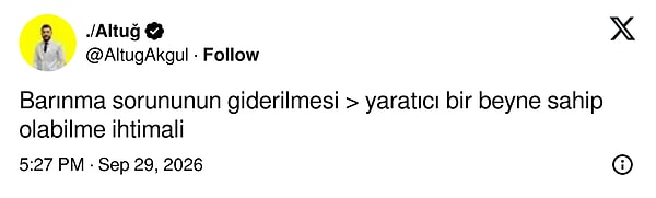 Önceliği tek satırda özetleyen formül