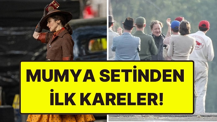 27 Yıl Sonra Aynı Rollerde! Mumya 4 Setinden Brendan Fraser ve Rachel Weisz'lı İlk Kareler