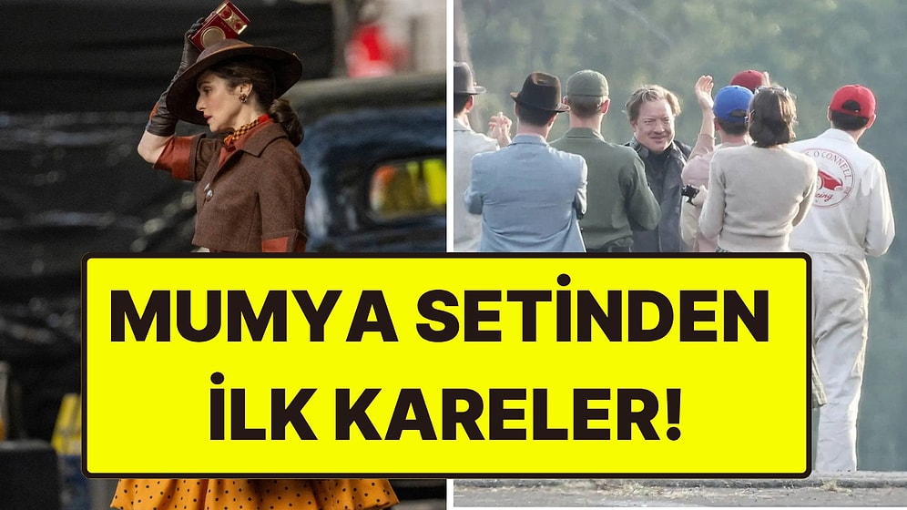27 Yıl Sonra Aynı Rollerde! Mumya 4 Setinden Brendan Fraser ve Rachel Weisz'lı İlk Kareler