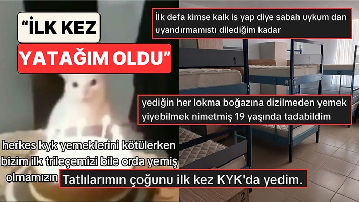 İlk Trileçesini Yurtta Yediğini Paylaşan Gence Gelen Yorumlar Boğazları Düğümledi