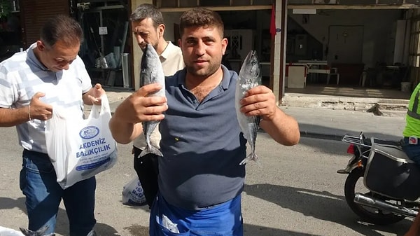 Aygün'ün amacı ise palamudu Kilis halkına uygun fiyattan ulaştırmak.