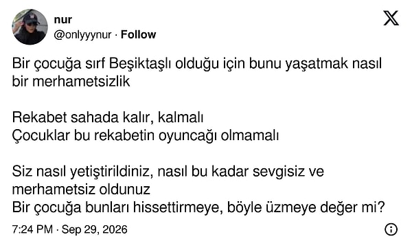 Rekabet sahada kalmalı, çocuklar onun oyuncağı olmamalı
