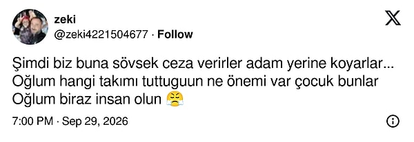 Çocukların hangi takımı tuttuğunun hiçbir önemi yok