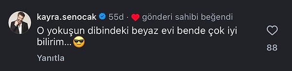 İşte o paylaşım: