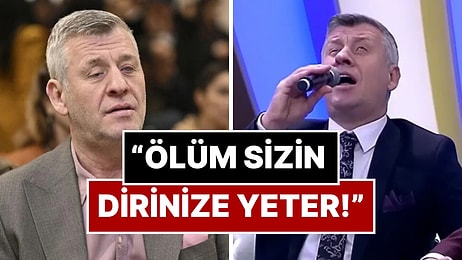 Metin Şentürk Ameliyattan Sonra Sahneye Çıktı: "Ölüm Sizin Dirinize Yeter Manyaklar!"