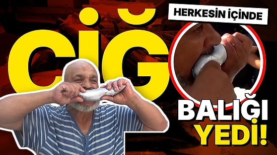 Kilis'te Palamut 100 Liraya Düştü: Tezgahtaki Usta Balığı Çiğ Çiğ Yiyince Görenler Bir Daha Baktı