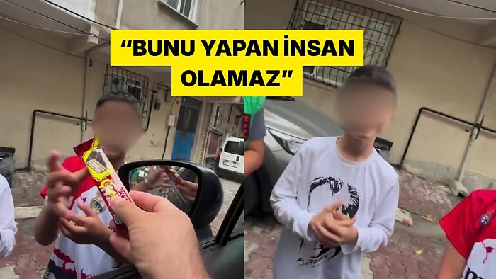 Galatasaraylı Olmayan Çocuklara Çikolata Vermeyen İçerik Üreticisi Tepkilerin Odağında