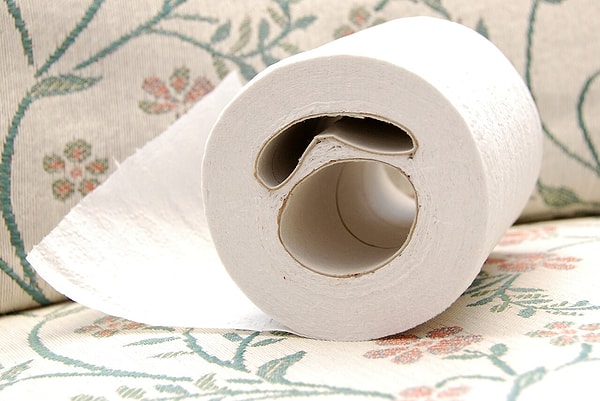 Banyo kokusu için önerilen yöntemin sırrı, tuvalet kağısı rulosunun ortasındaki karton kısımda gizli.