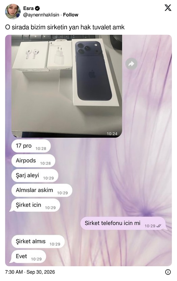 Şarj aletine kadar düşünmüşler.