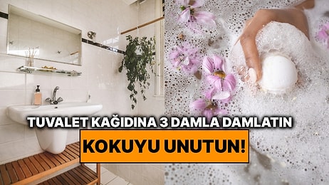 Oda Spreyini Unutun! Tuvalet Kağıdına 3 Damla Damlatınca Banyonun Kokusu Tamamen Değişiyor