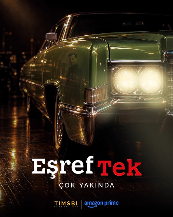 Eşref Rüya'nın yapım şirketi TİMS&B, Eşref Tek'i Prime Video için resmen duyurdu.