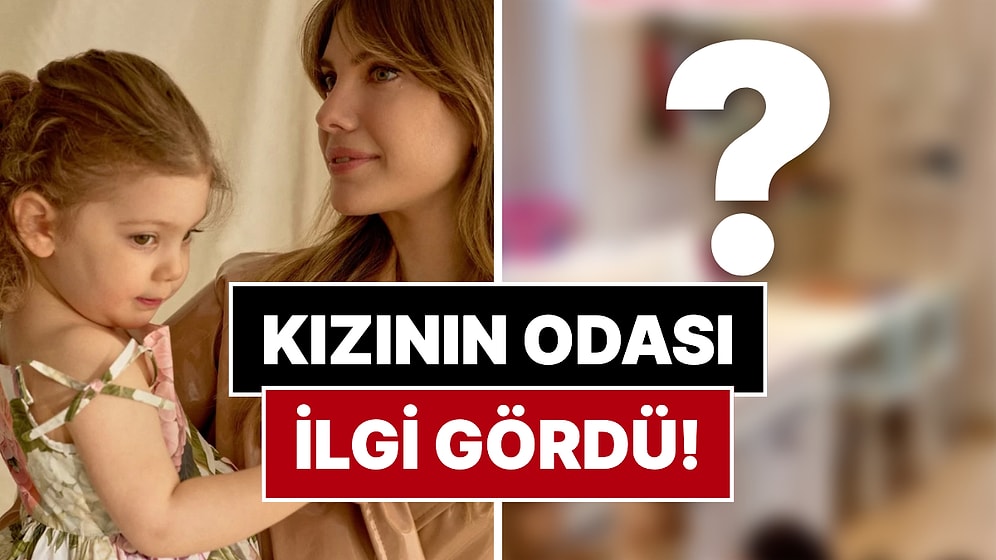 Eda Ece’nin Kızı Mina İpek İçin Hazırladığı Pembe Oda Detaylarıyla Dikkat Çekti!