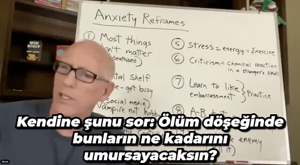 Scott Adams suggests nine mental techniques to take control of your mind and reduce anxiety levels. Each of these methods can be easily implemented in everyday life: