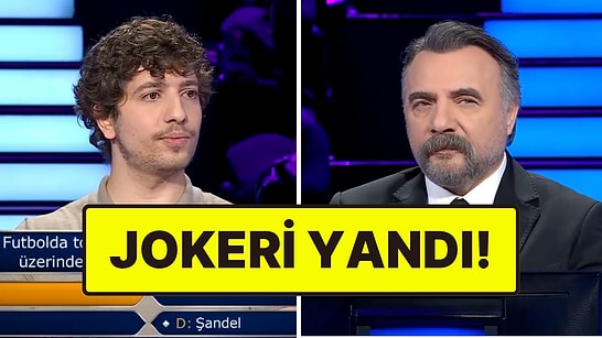 Arkadaşı Yetişemedi: Milyoner'de İki Jokerini Harcayan Yarışmacı Futbol Sorusunda Elendi