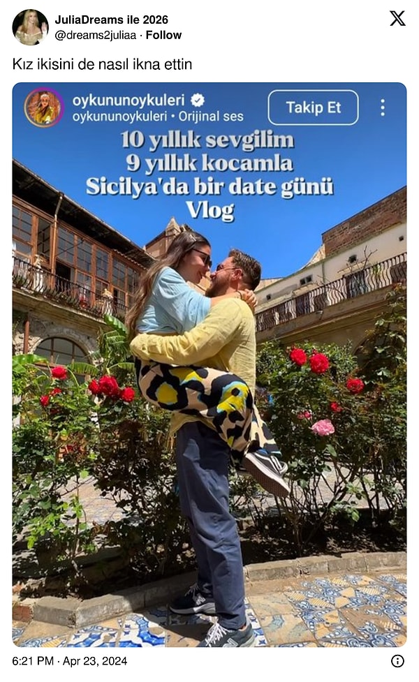 Unutulan tek virgül, 10 yıllık sevgiliye 9 yıllık bir rakip çıkardı
