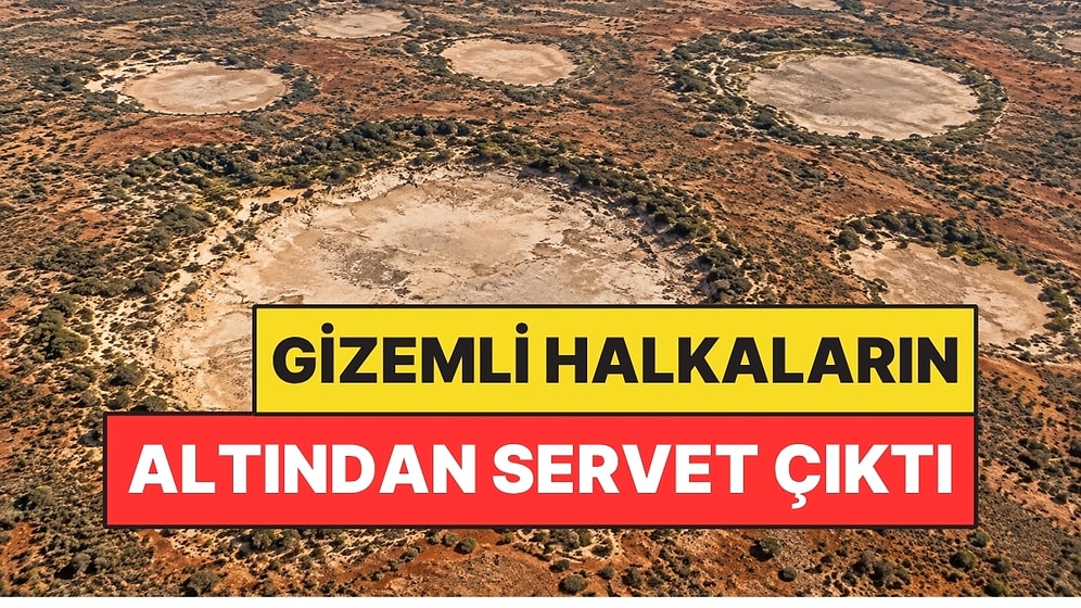 Tesadüfen Fark Edildi: Gizemli Halkaların Altından Servet Çıktı