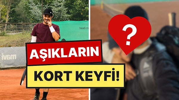 Mert Yazıcıoğlu Sevgilisi Zeynep Artukmaç ile Birlikte Tenis Oynadı