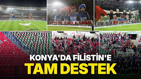Filistin Milli Takımı ile Konyaspor Dostluk Maçında Karşılaştı