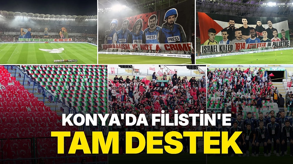 Filistin Milli Takımı ile Konyaspor Dostluk Maçında Karşılaştı