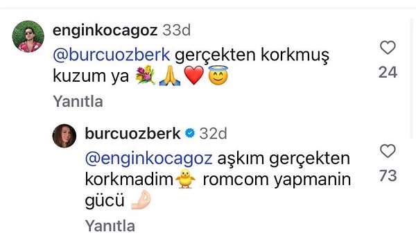 Instagram'da Burcu Özberk için sahne hakkında gelen bir yorum sonunda gerçeklerin de ortaya çıkmasını sağladı!