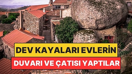 Dev Kayaları Kaldırmak Yerine Evlerinin Duvarı ve Çatısı Yaptılar