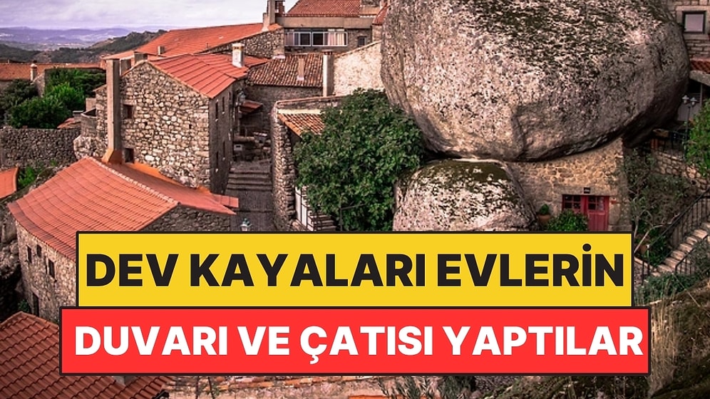 Dev Kayaları Kaldırmak Yerine Evlerinin Duvarı ve Çatısı Yaptılar