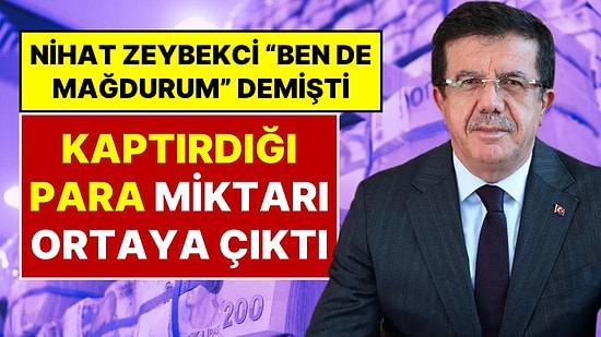 İsmail Saymaz Açıkladı: "Fonlarda Ben de Mağdurum" Diyen AKP'li Nihat Zeybekci'nin Kaptırdığı Para Belli Oldu