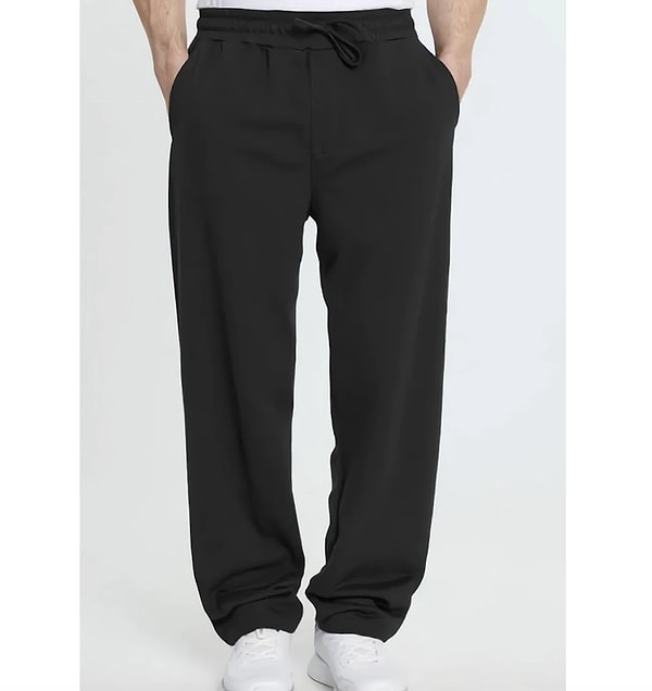 Tudors pamuklu baggy fit siyah eşofman altı Premium ile 924,97 TL yerine net 498,56 TL!