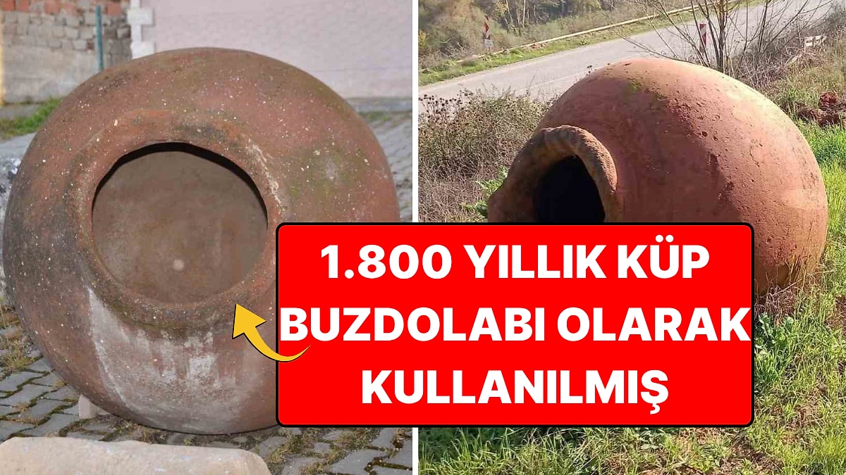 Kazıda Bulunan 1,5 Metrelik Küp: 1.800 Yıl Önce Buzdolabı Olarak Kullanılmış