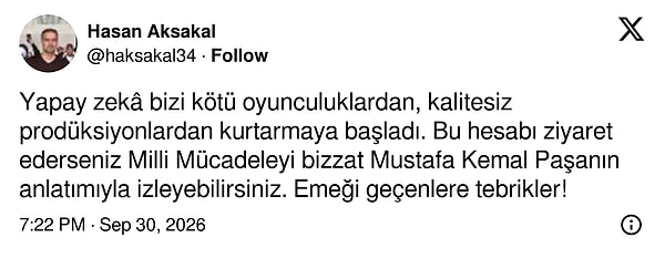 Yapay zekanın kötü oyunculuk ve zayıf prodüksiyon devrini kapattığını düşünenler var