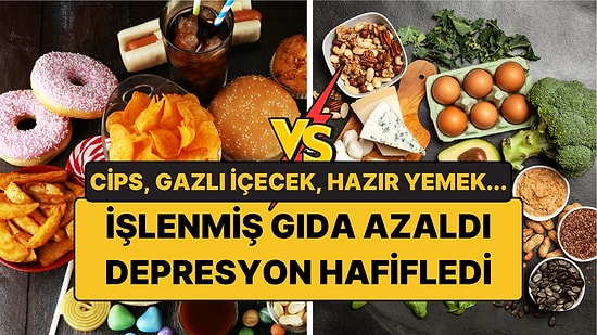 Cipsi, Gazlı İçeceği ve Hazır Yemeği Azalttılar: Depresyon Belirtileri Hafifledi
