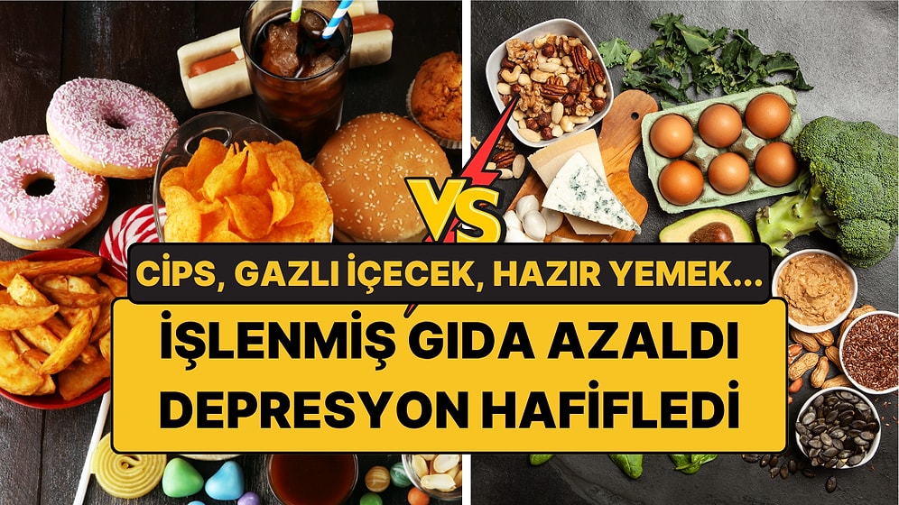 Cipsi, Gazlı İçeceği ve Hazır Yemeği Azalttılar: Depresyon Belirtileri Hafifledi