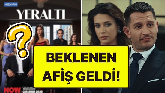 Yeraltı'nın 2. Sezon Afişi Yayınlandı! Haydar Ali, Ceylan ve Bozo'nun Yanına Üç İsim Eklendi