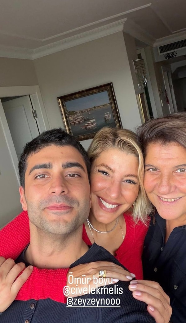 Kızılcık Şerbeti'nin kadrosundan çıkarılan Doğukan Güngör, dizinin senaristleri Melis Civelek ve Zeynep Gür'le bir araya geldi.