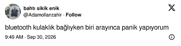 Kulaklık bağlıyken biri arayınca kalp bile duruyor