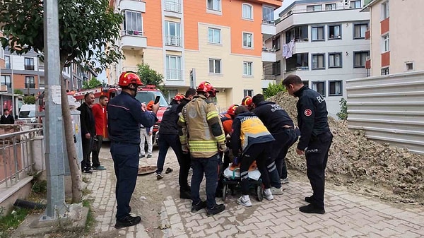 İtfaiye Çukurdan Çıkardı