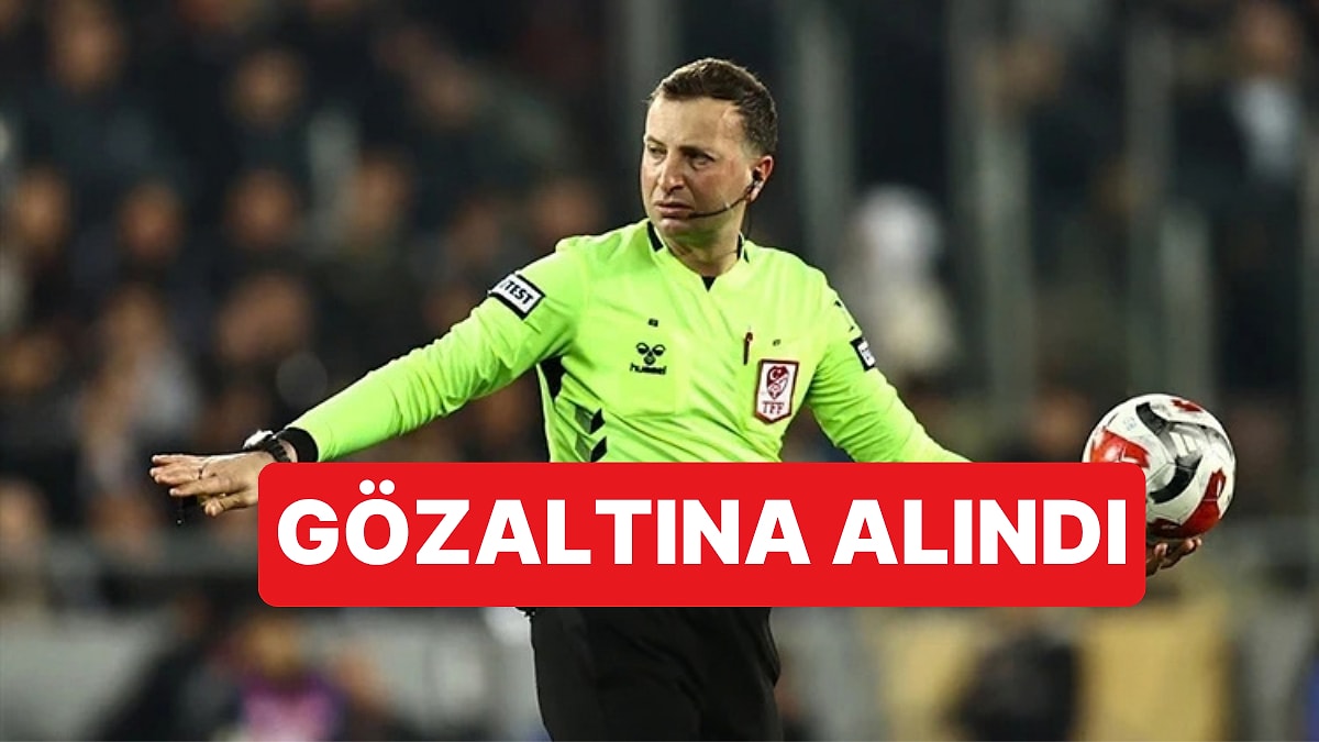 Süper Lig Hakemlerinden Yasin Kol Gözaltına Alındı