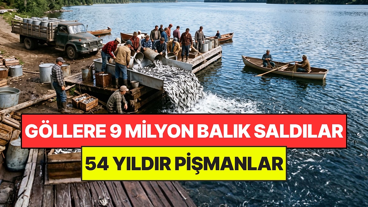 Göllere Bıraktıkları 9 Milyon Balık Başlarını Yaktı: 54 Yıldır Temizleyemiyorlar