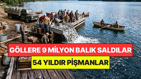 Göllere Bıraktıkları 9 Milyon Balık Başlarını Yaktı