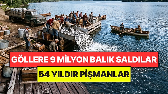 Göllere Bıraktıkları 9 Milyon Balık Başlarını Yaktı: 54 Yıldır Temizleyemiyorlar