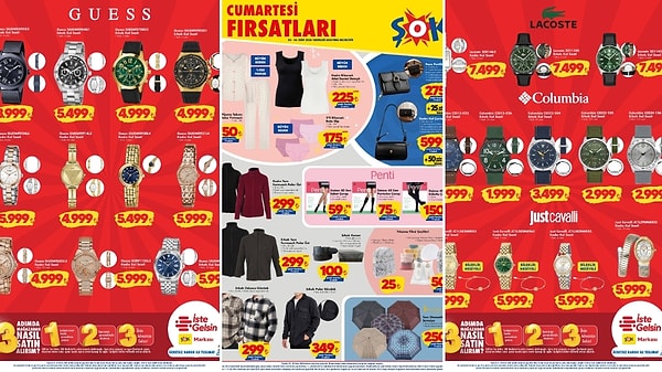 ŞOK'a Şemsiye Geliyor! 3 Ekim 2026 ŞOK Aktüel Ürünler Kataloğu