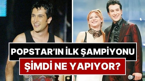 Popstar'ın İlk Şampiyonu Abidin Özşahin'in Yıllar Sonraki Mesleği Herkesi Şaşırttı!