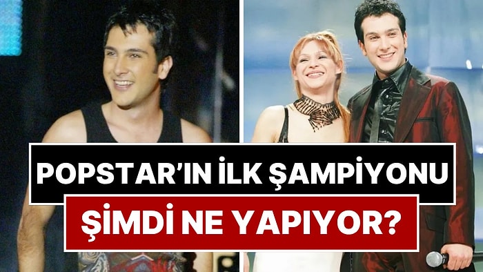 Popstar'ın İlk Şampiyonu Abidin Özşahin'in Yıllar Sonraki Mesleği Herkesi Şaşırttı!