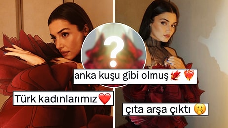 Paris Pozlarına Beğeni Yağdı: Hande Erçel'in Sıra Dışı Elbisesi Sosyal Medyayı Salladı!