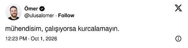 Mühendis, kurcalama konusunda net