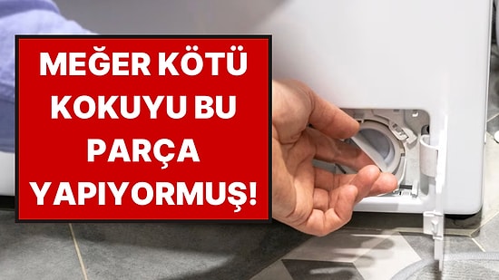 Ne Deterjan Ne Çamaşır: Çamaşır Makinesindeki Kötü Koku Meğer Bundan Kaynaklanıyormuş