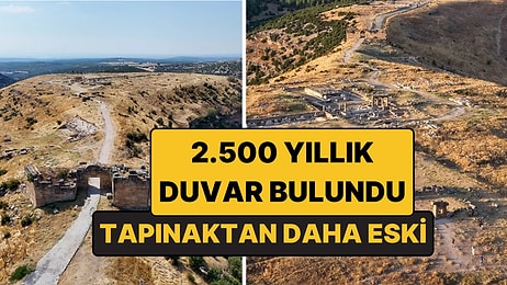 Blaundos Antik Kenti'nde 2.500 Yıllık Duvar Ortaya Çıkarıldı: Tapınaktan Daha Eski
